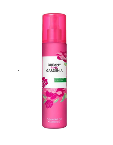 Benetton Ucb Dreamy Pink Gardenia Bodymist 236 Ml