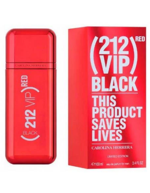 Carolina Herrera 212 Vip Men Black Red 100 Ml Edp