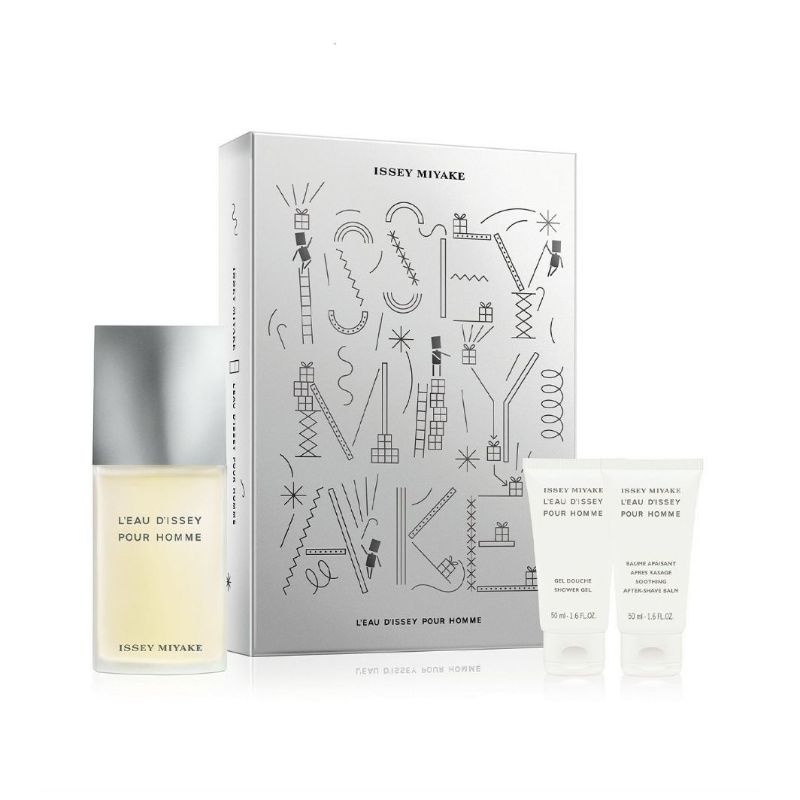 Issey Miyake - L'eau D'issey Pour Homme 125ml+Gd 50ml+As 50ml - 125 ml - Estuche - EDT